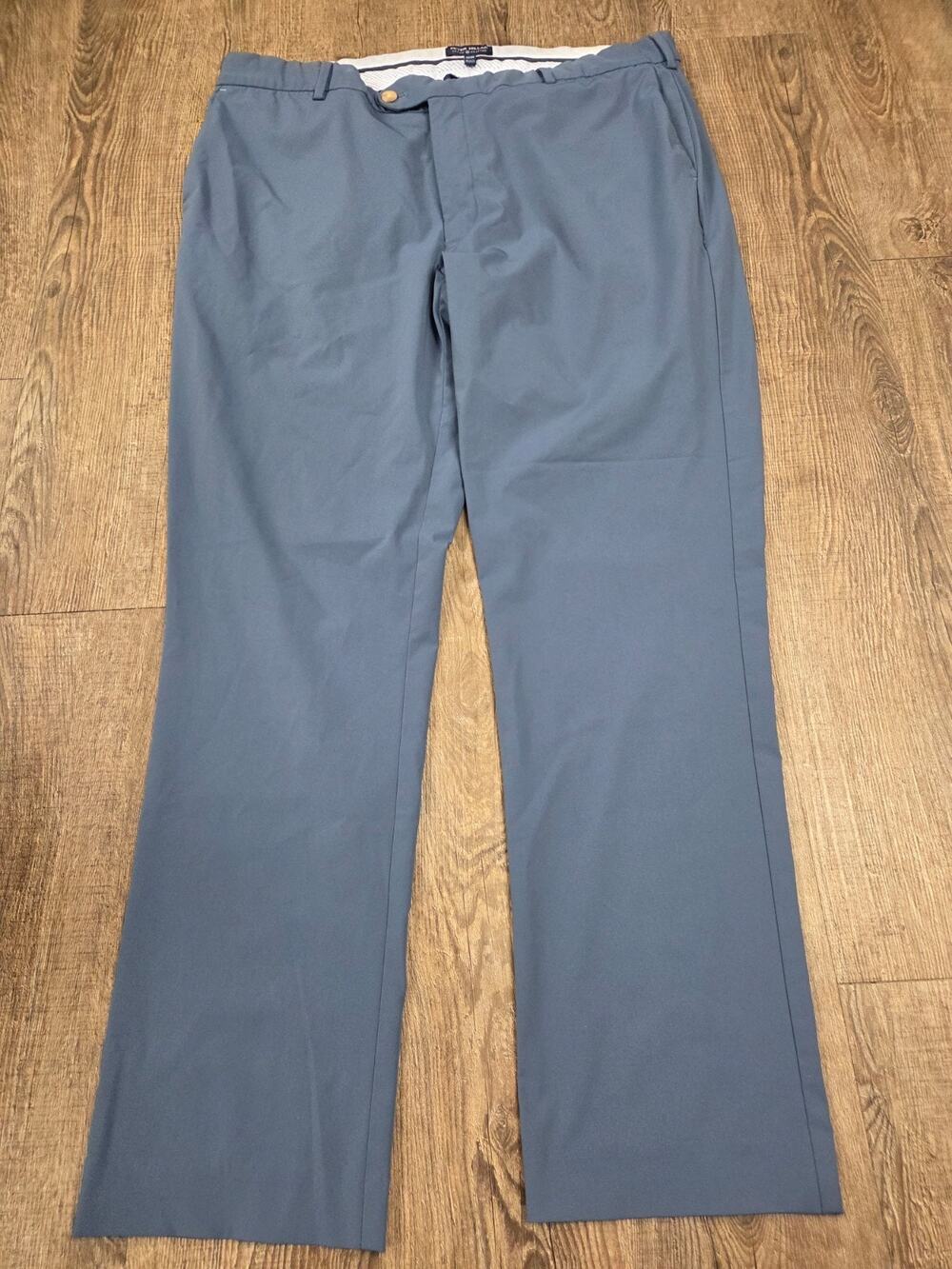 Peter Millar Crown Crafted Stealth Performance Golf Pants Blue 36x29 (Tag 38x30)